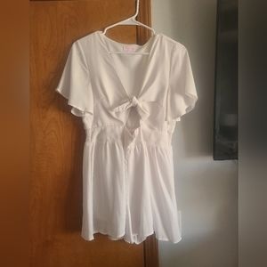 White Romper